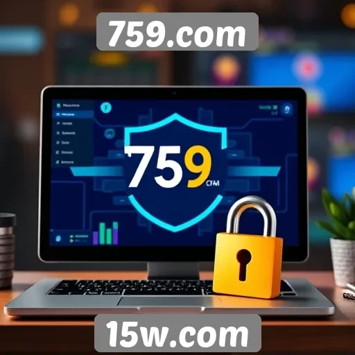 Recursos de segurança no site 759.com são destacados